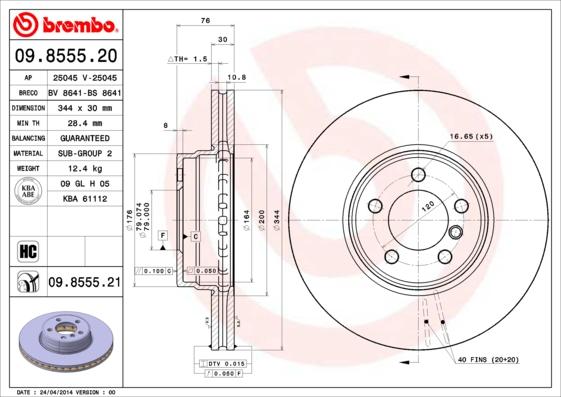 AP 25045 - Disque de frein cwaw.fr