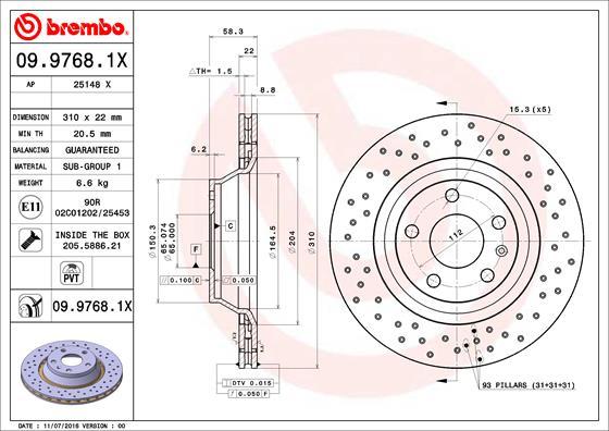 AP 25148 X - Disque de frein cwaw.fr