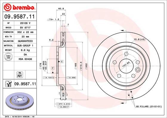 AP 25108 V - Disque de frein cwaw.fr