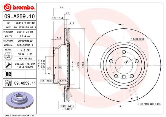 AP 25110 - Disque de frein cwaw.fr