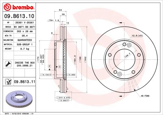 AP 25361 V - Disque de frein cwaw.fr