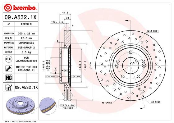 AP 25230 X - Disque de frein cwaw.fr