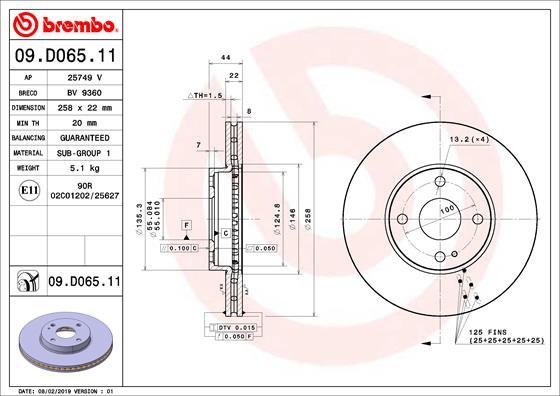 AP 25749V - Disque de frein cwaw.fr