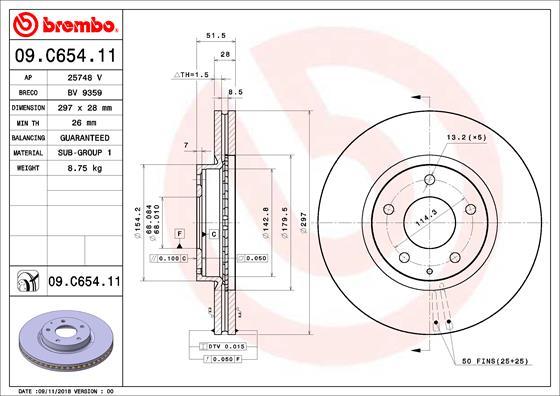 AP 25748V - Disque de frein cwaw.fr