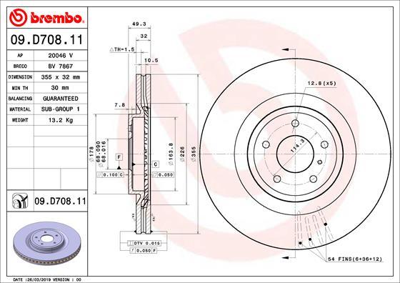 AP 20046 V - Disque de frein cwaw.fr