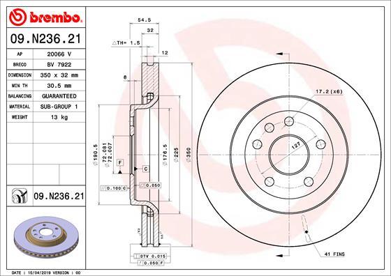 AP 20066V - Disque de frein cwaw.fr