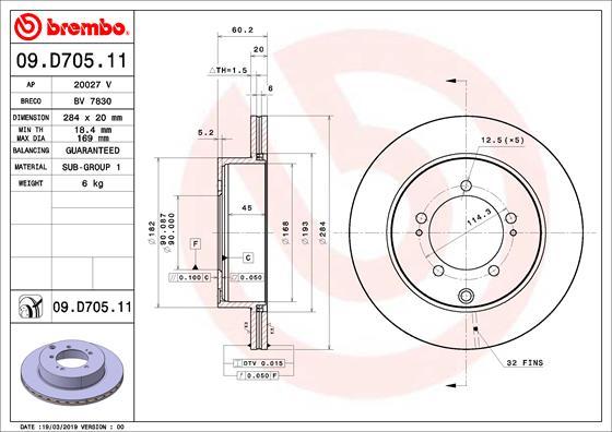 AP 20027 V - Disque de frein cwaw.fr