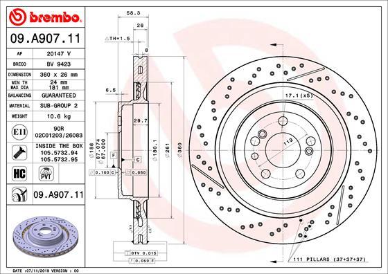 AP 20147V - Disque de frein cwaw.fr