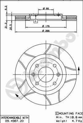 AP X 24914 - Disque de frein cwaw.fr