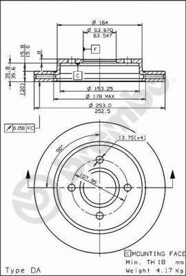 AP X 24440 - Disque de frein cwaw.fr