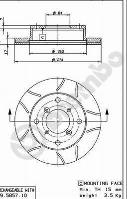 AP X 24505 - Disque de frein cwaw.fr