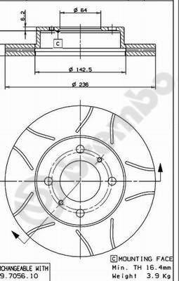 AP X 24687 - Disque de frein cwaw.fr