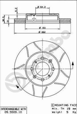 AP X 24335 - Disque de frein cwaw.fr