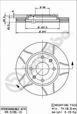 AP X 24249 - Disque de frein cwaw.fr