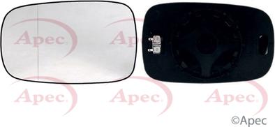 APEC AMG2164 - Verre de rétroviseur, rétroviseur extérieur cwaw.fr