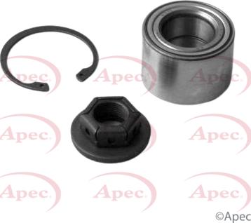 APEC AWB1004 - Kit de roulements de roue cwaw.fr