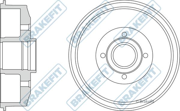 APEC BDR9047 - Tambour de frein cwaw.fr