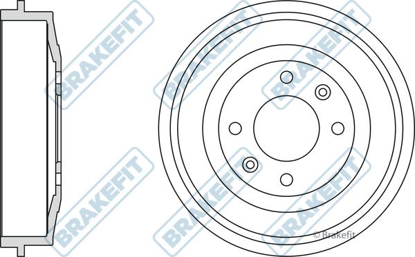 APEC BDR9005 - Tambour de frein cwaw.fr