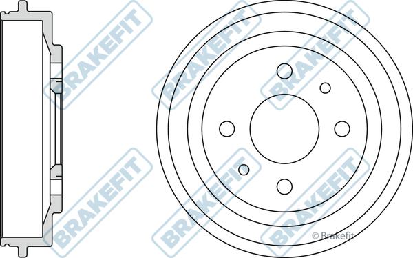 APEC BDR9001 - Tambour de frein cwaw.fr