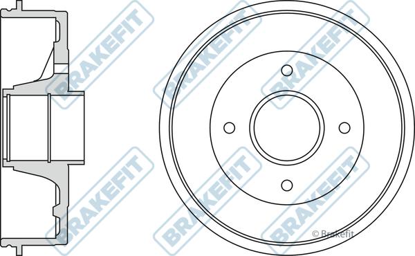 APEC BDR9003 - Tambour de frein cwaw.fr