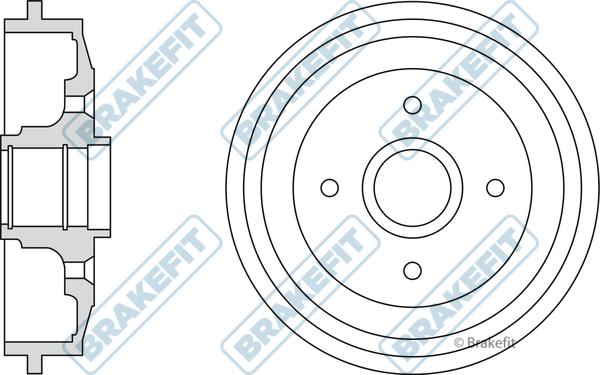 APEC BDR9012 - Tambour de frein cwaw.fr