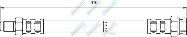 APEC BHO4041 - Flexible de frein cwaw.fr