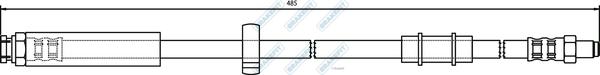 APEC BHO4043 - Flexible de frein cwaw.fr