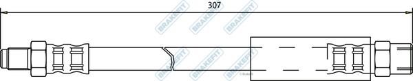 APEC BHO4047 - Flexible de frein cwaw.fr