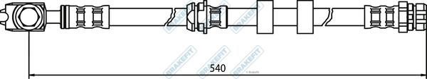 APEC BHO4059 - Flexible de frein cwaw.fr