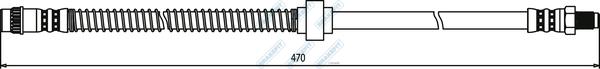 APEC BHO4050 - Flexible de frein cwaw.fr