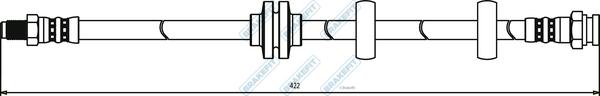 APEC BHO4060 - Flexible de frein cwaw.fr