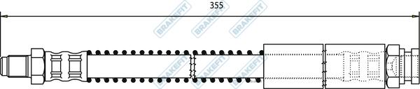 APEC BHO4006 - Flexible de frein cwaw.fr