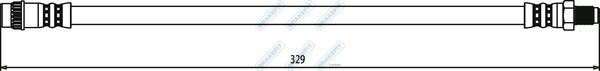 APEC BHO4001 - Flexible de frein cwaw.fr