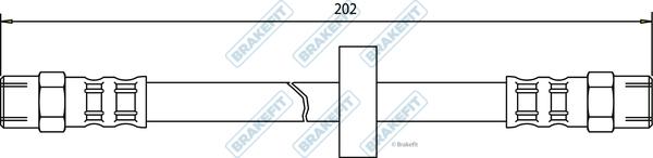 APEC BHO4018 - Flexible de frein cwaw.fr