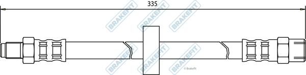 APEC BHO4017 - Flexible de frein cwaw.fr