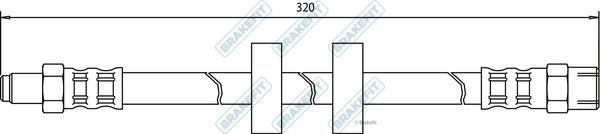 APEC BHO4039 - Flexible de frein cwaw.fr