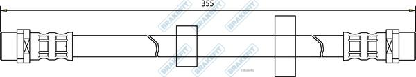 APEC BHO4033 - Flexible de frein cwaw.fr