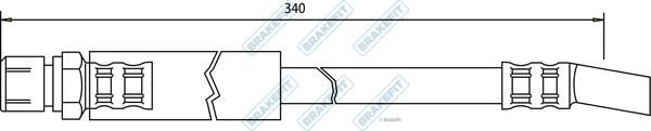 APEC BHO4026 - Flexible de frein cwaw.fr