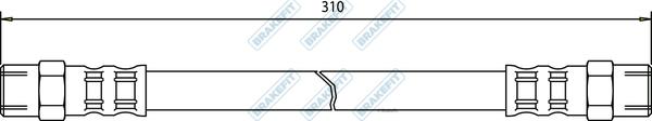 APEC BHO4020 - Flexible de frein cwaw.fr