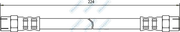 APEC BHO4021 - Flexible de frein cwaw.fr