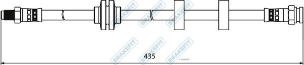 APEC BHO4078 - Flexible de frein cwaw.fr