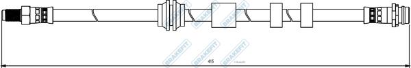 APEC BHO4195 - Flexible de frein cwaw.fr