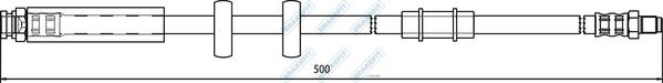 APEC BHO4145 - Flexible de frein cwaw.fr