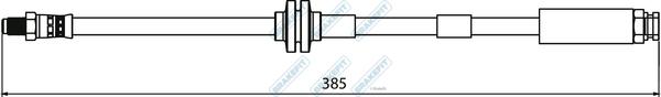 APEC BHO4169 - Flexible de frein cwaw.fr