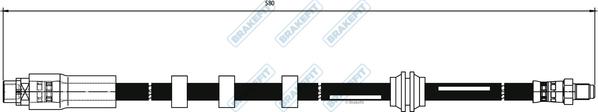 APEC BHO4175 - Flexible de frein cwaw.fr