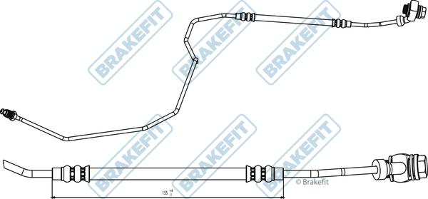 APEC BHO4304 - Flexible de frein cwaw.fr