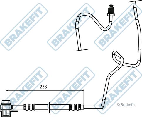 APEC BHO4302 - Flexible de frein cwaw.fr