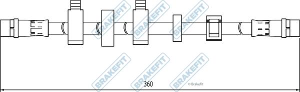 APEC BHO4333 - Flexible de frein cwaw.fr