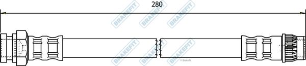 APEC BHO4249 - Flexible de frein cwaw.fr