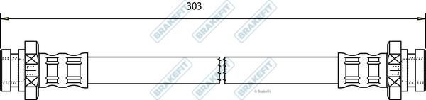 APEC BHO4202 - Flexible de frein cwaw.fr